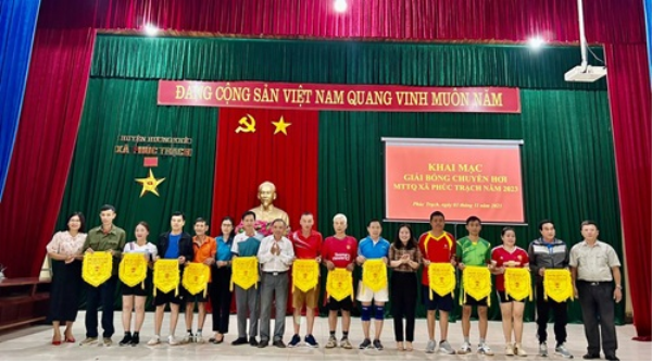 Hoạt động chào mừng kỷ niệm 93 năm ngày thành lập MTDT thống nhất Việt Nam